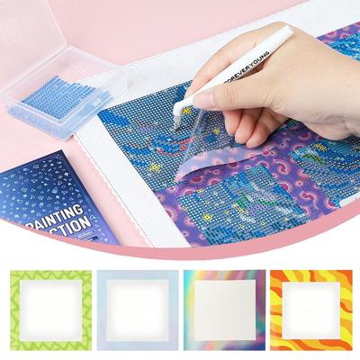 6/12Pcs Protective Frame Diamond Painting Release Film  Diamond Painting Accessory