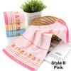 Pure Cotton Children's Towel 25x50cm Soft Absorbent Baby Face Wash Towel for Kids School Home Use
