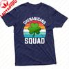 Shenanigans Squad Clover Design Summer Unisex TShirt Vintage Style Casual Wear St Patricks Day Festivals Perfect Gift Tee Tops