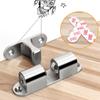Invisible Door Touch Buckle Punch-free Door Stopper Practical Door  Suction  Cabinet