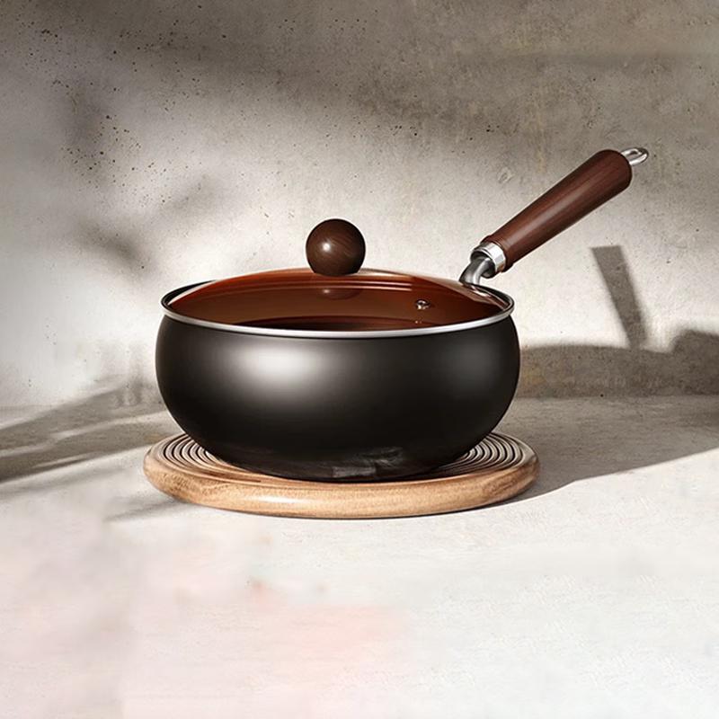 

Sanbide 24cm Cast Iron Wok with Lid