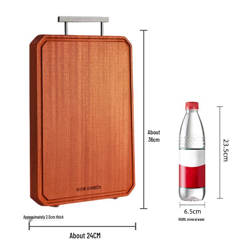 KOBACH Wenge Wood Double-Sided Cutting Board