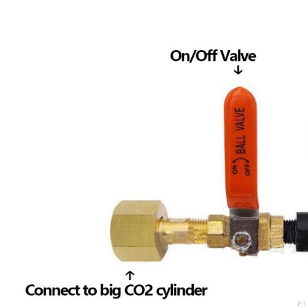 Cga320 Accesorii adaptor pentru reumplere cilindru CO2 Kit de conectori pentru stația de umplere cu supapă dublă
