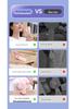 5-in-1 Pocket Mini Fan: USB Foldable Handheld Fan, Power Bank, Mirror, Flashlight
