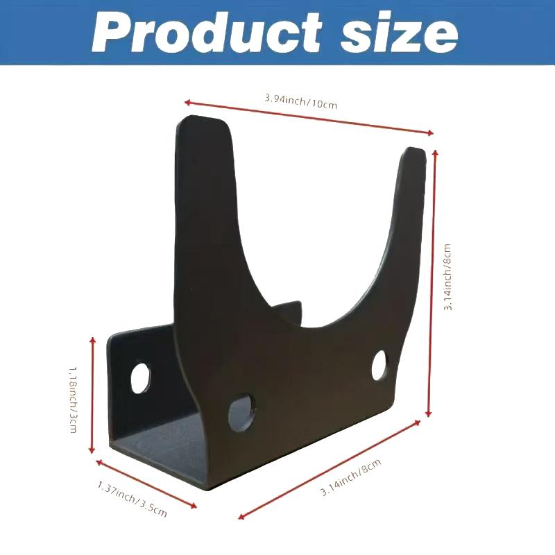 Screwdriver Wrench Angle Grinder Holder Wall Mount Bracket Maintenance Worker Electrician Tools Storage Rack