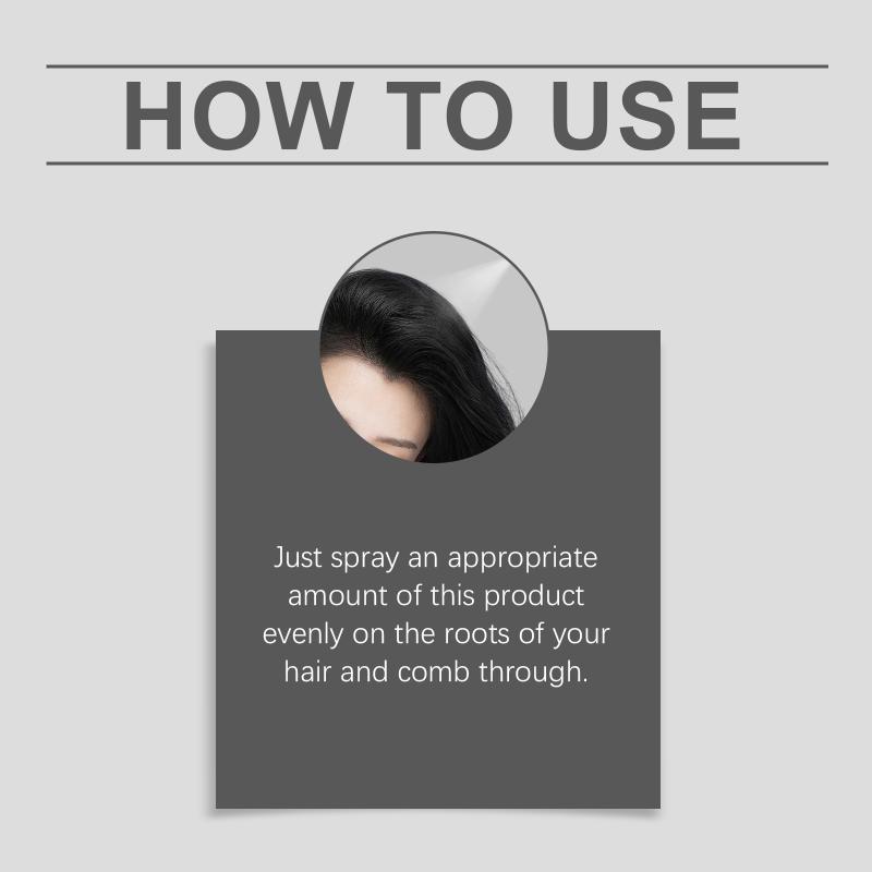 Dry Shampoo Spray  Hair Volumizer Oil Control Portable  Fluffy Hair for Outdoor Sports Convenience