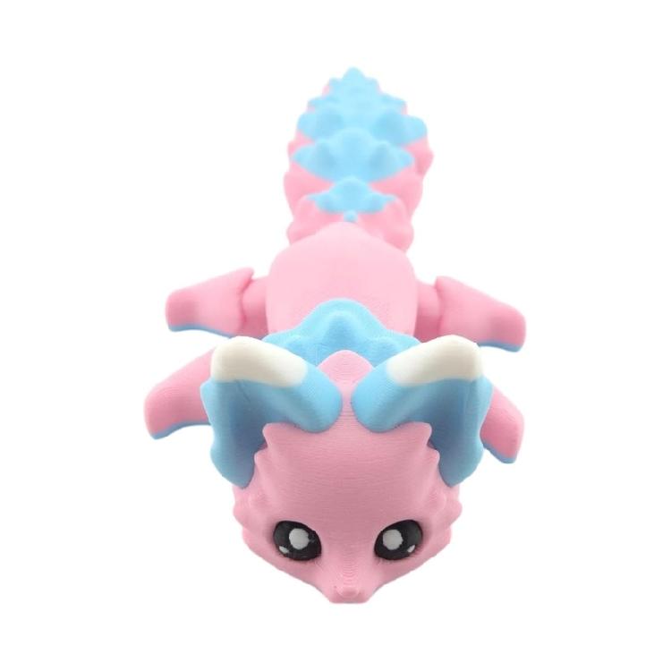 

3D-надруковані лисиці, лисиці з гнучкими шарнірами, іграшка-антистрес, реалістичні лисиці без шерсті, статуетка, прикраса для дому 1