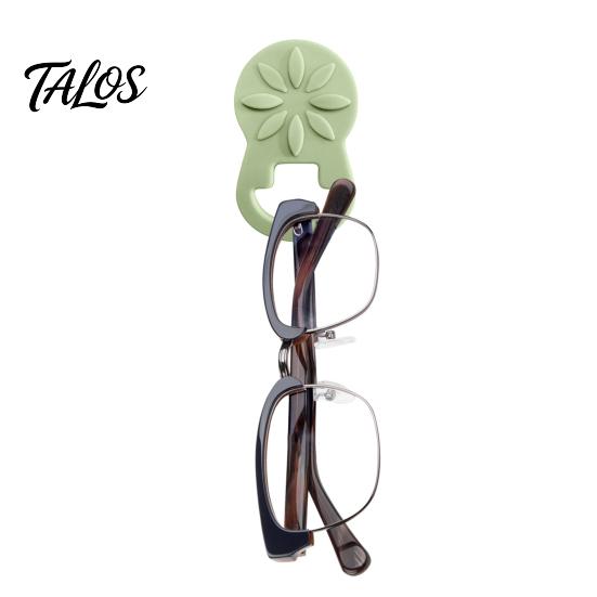 Glasses Frames Protection Magnetic Holder Silicone Eyeglass Hanger Sunglasses Clothes Anti-slip Patches Organizer for Home Office Wall Display