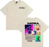 Mora Lo Mismo De Siempre Album Tour Merch T Shirts Men Women Fashion Gothic High Street T-shirt Cotton Comfort Oversized T Shirt