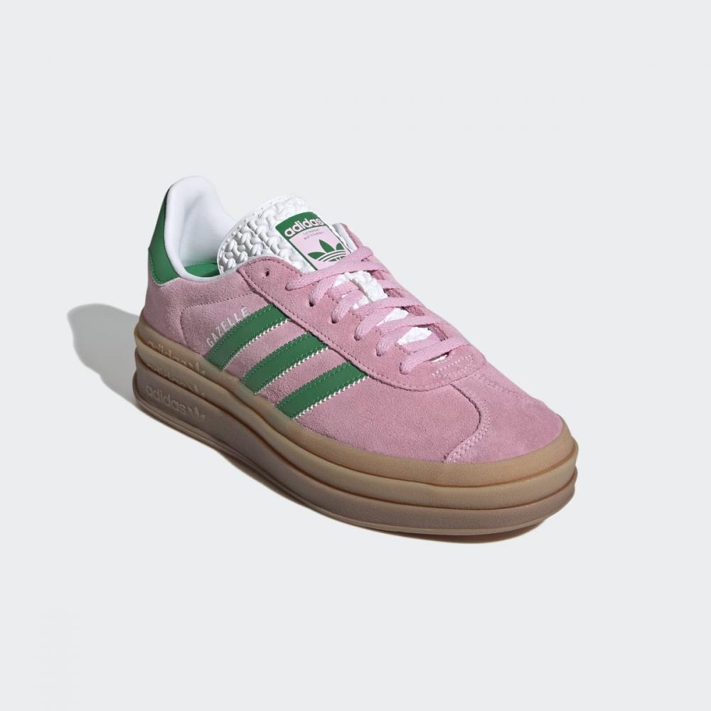 Adidas Gazelle Bold Womens Ie0420 Trupnk Green Ftwwht