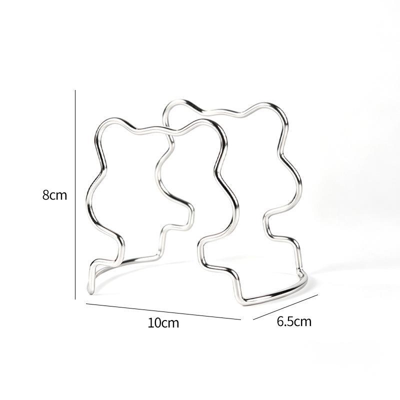 Stainless Steel Hanging Ear Coffee Drip Stand Portable Hand Brew Filter Holder Coffee Dripper Rack For Home Office Camping