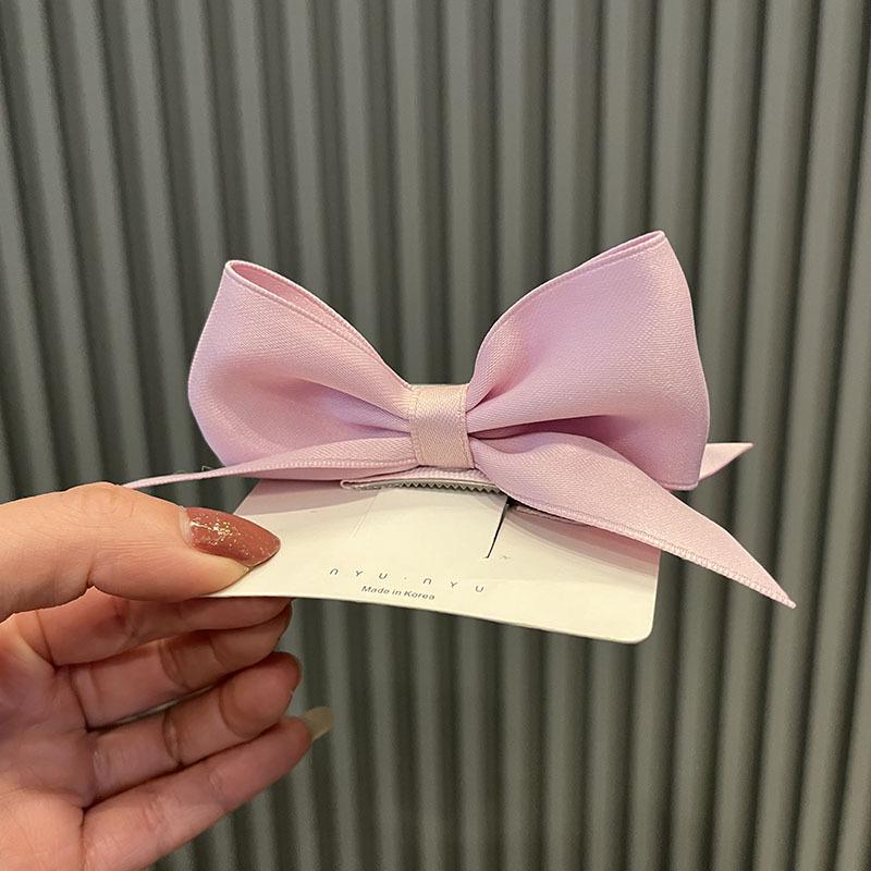 Spring & Summer Bow Hair Clips: Cute Princess Headdress for Girls