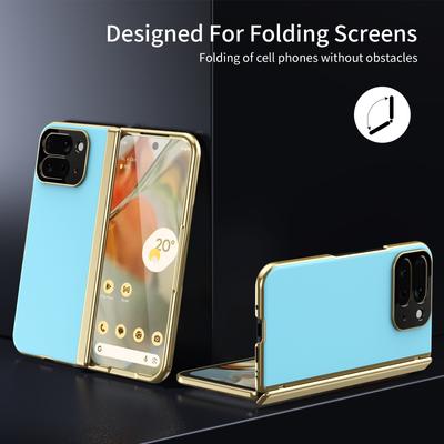 Premium AG Matte Case For Google Pixel 10 Pro Fold Hinge Protection Cover With Clear Tempered Glass Screen Protector