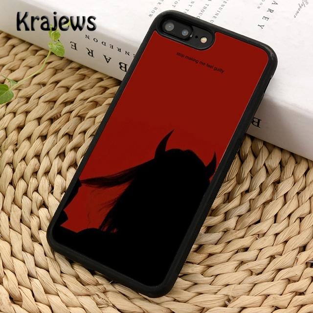 

Krajews Aesthetic Devil Woman For iPhone 17 Air 16 Phone Case Cover 15 14 plus 12 13 pro max coque iPhone 13
