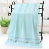 Ribbon Grid Large Cotton Bath Towel for Home