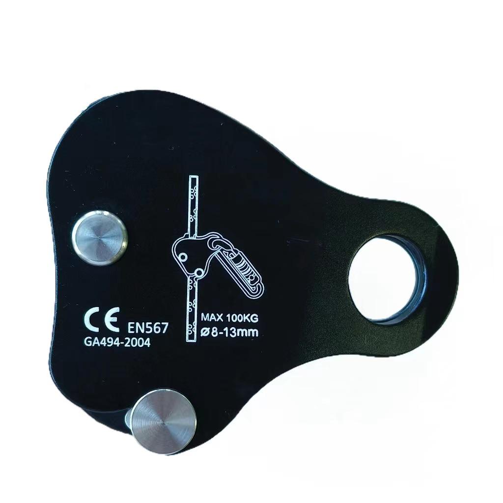 Ankun Portable Self-Locking Rope Descender for Outdoor Climbing Safety