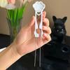 Butterfly & Paw Dual-Tip Perler Bead Pen, Long Smooth-Tip Beading Tool for Easy DIY Fuse Bead & Hama Bead Crafts