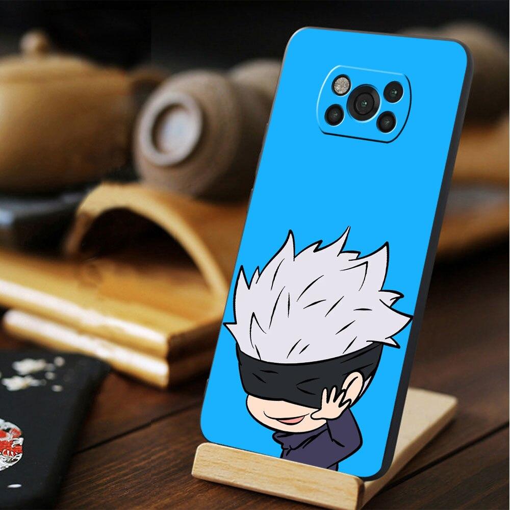 Phone Coque For Xiaomi POCO M4 Pro 5G M3 F3 10T X3 NFC 11T F4 GT MI 11 Lite X4 9T Anime Jujutsu Kaisen Fashion Full