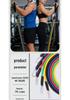 11-Piece TPE Resistance Bands Set - High Elasticity with Customizable Logo for Home Fitness
