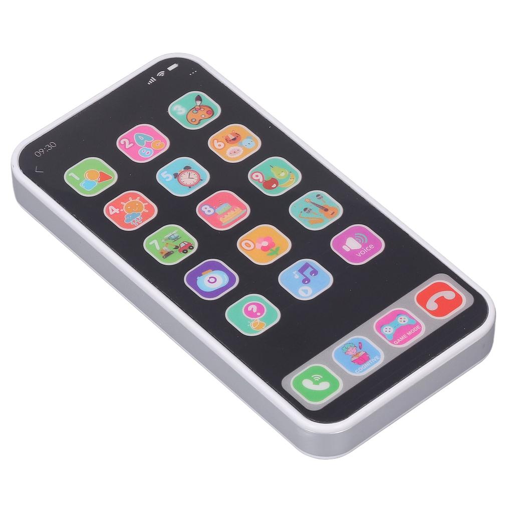 Baby Toy Phone Multifunctional Educational Music Baby Cell Phone Light Up Play Phone for Babies Kids Toddlers