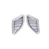 Cover Trim For BMW 5 Series G30 Dashboard Side Outlet Vent Matte Silver 2018-22