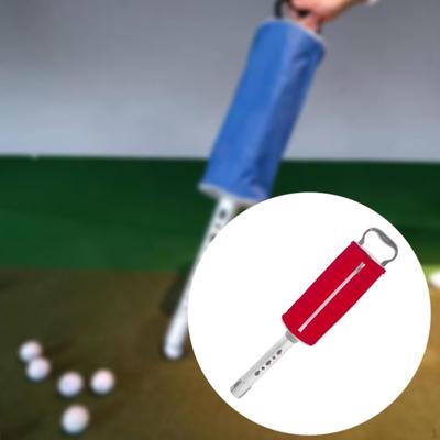 Golf Ball Collector Shag Bag Device for Easy Pickup