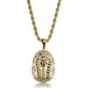 European and American Popular Egyptian Pharaoh Portrait Pendant Selling Personalized Retro Men Necklace