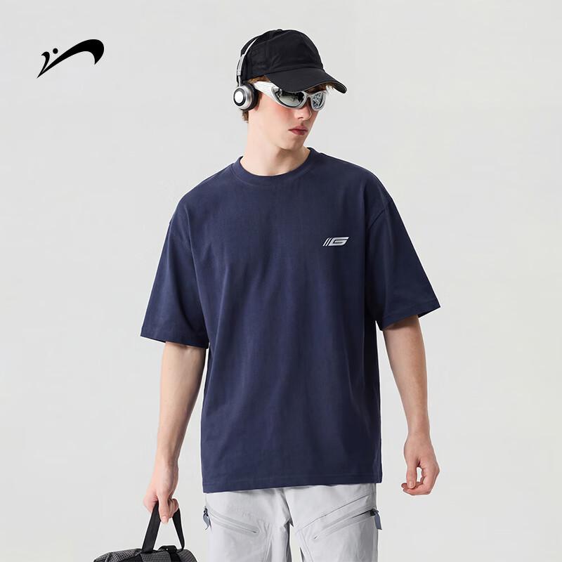 

Guirenniao Men s Heavyweight Loose Short Sleeve T-shirt 2XL