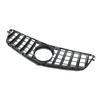GT Style Front Bumper Grille Grill Fit Benz C-Class W204 C300 C350 2008-2014