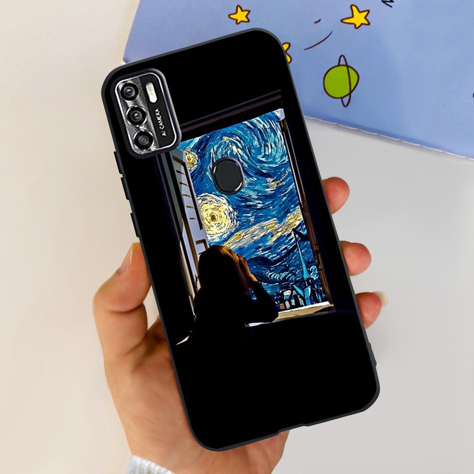 For ZTE Blade A7s 2020 Case Zte A7020 Blade A7s 2020 Fashion Cool Pattern Black Silicon Soft Phone Cases