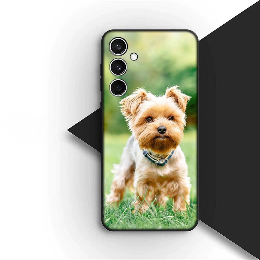 for Samsung Galaxy S10 S8 S9 Plus A33 A34 A31 70 A71 A72 Note 20 9 8 S10E Phone Case Yorkshire Terrier Yorkie Dachshund Dog