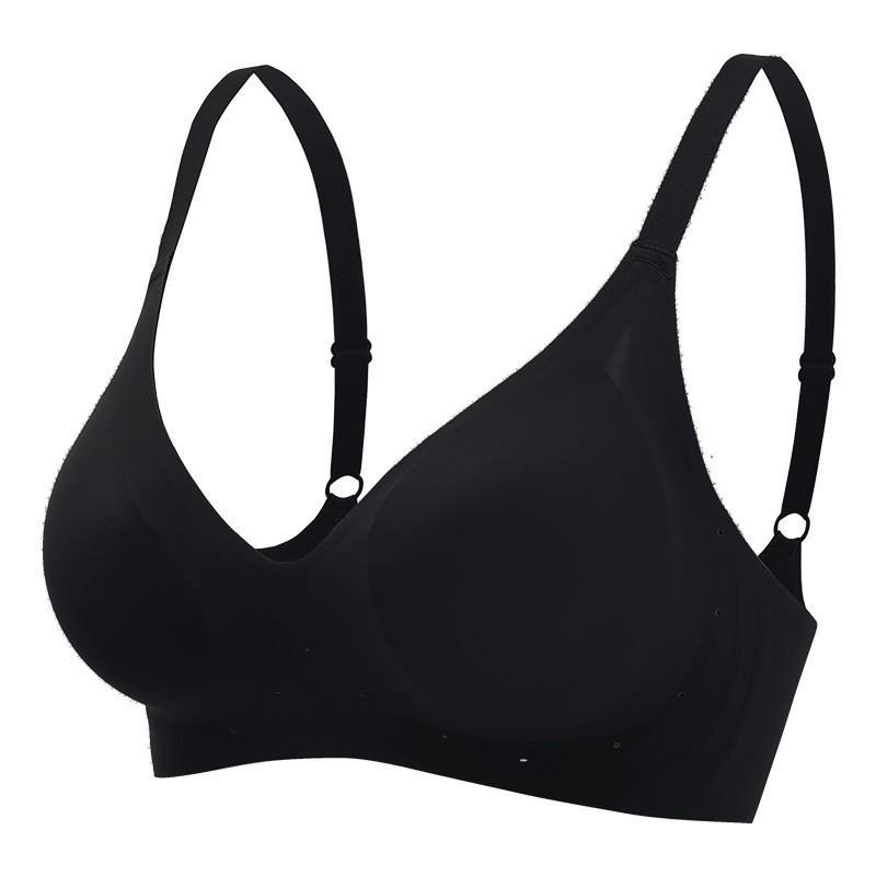 Korean Version of External Expansion Chest Underwear Bra Seamless Sexy Bra Small Breasts Show Big Waist Thin Gathering Bra Bra