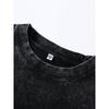 Men's Ultra-Soft Washed Abstract Line Print T-Shirt, Breathable Crew Neck Short Sleeve, Summer Skin-Friendly Style
