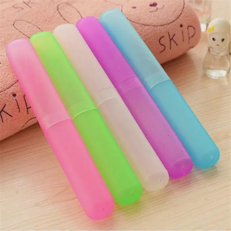 Compact Travel Toothbrush Holder - Mildew-Proof, Washable, and Protective