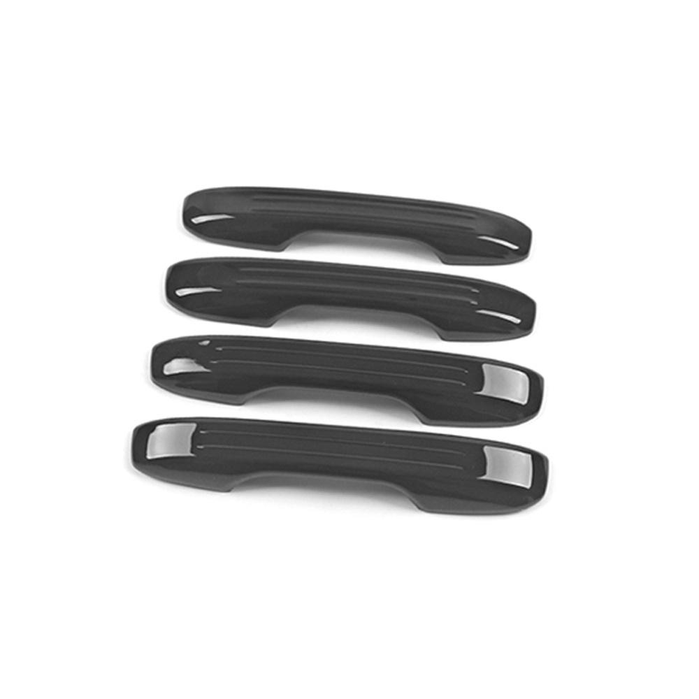 4Pcs Gloss Black Smart Door Handle Cover Trim Set For Honda Civic 11th 2022-2023