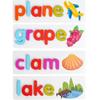Children Letter Wooden Spelling Word Game English Cognitive Matching Toy Puzzle