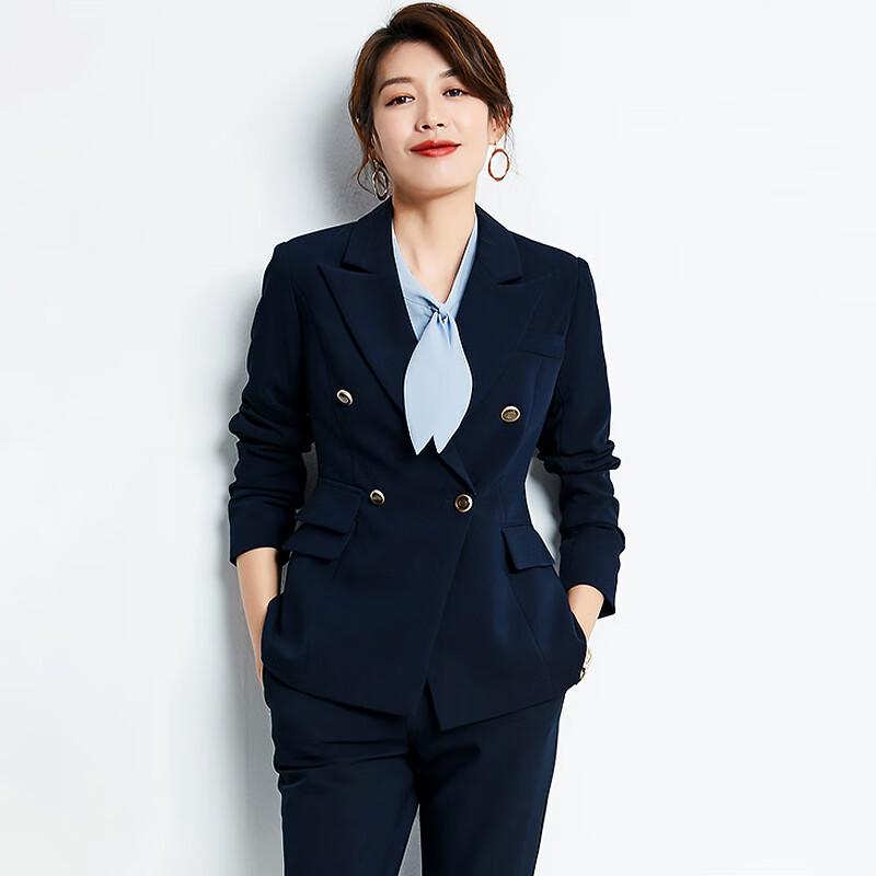 Женский профессиональный деловой костюм M