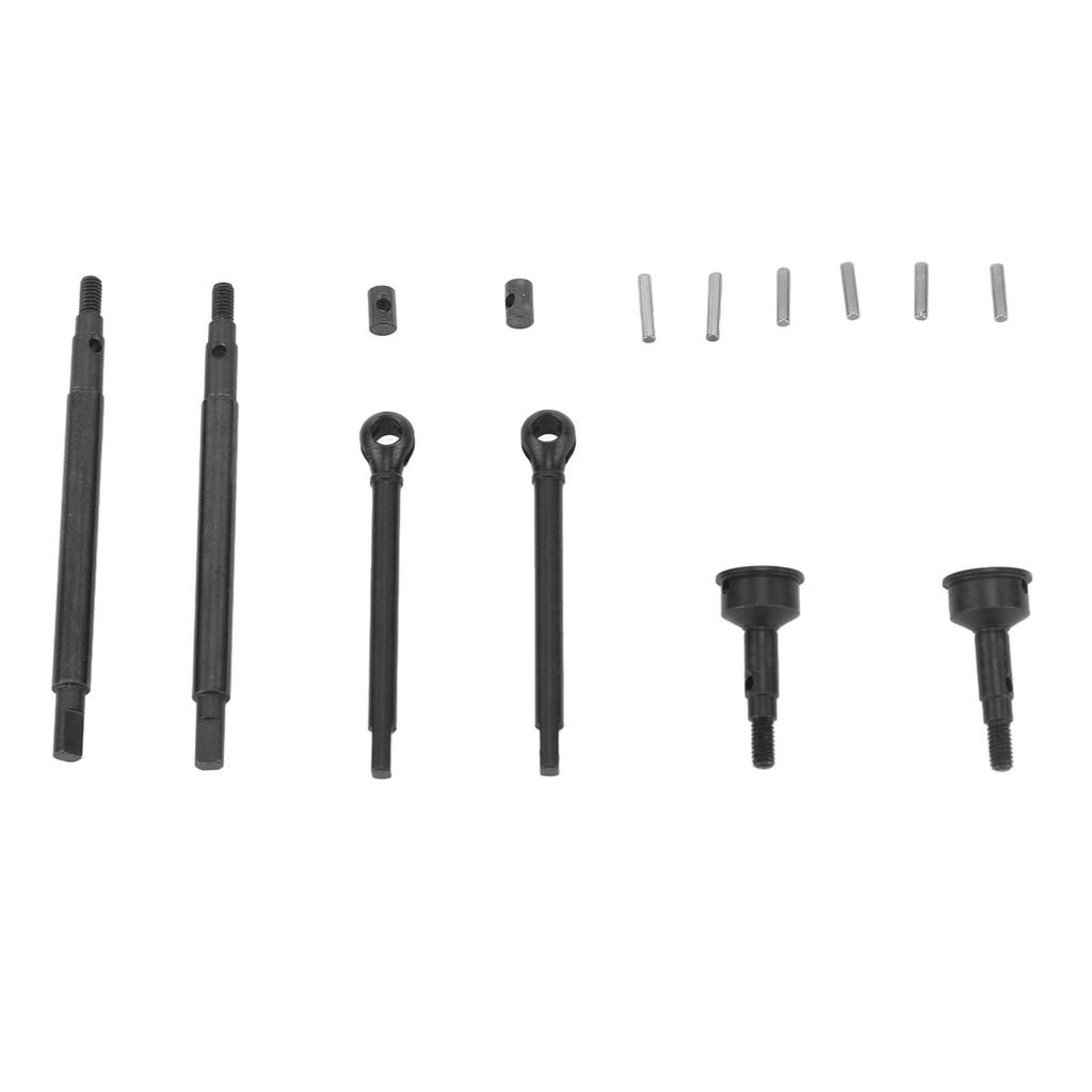 RC Axle Drive Shaft Front Rear Steel Black Drive Shaft Set Replacement For Traxxas TRX4M 118 RC
