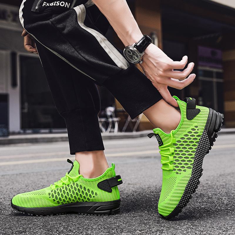 40-47 Herren-Sport-Freizeitschuhe aus Gummi mit weichem Boden in großen Größen