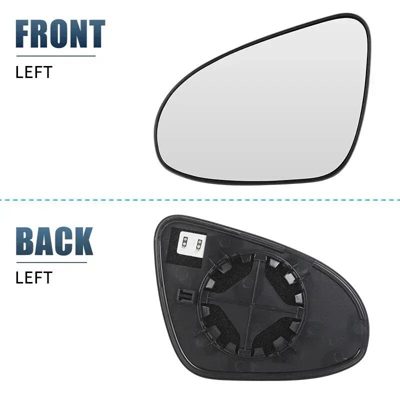For US Toyota Corolla 2014-2018 1PCS Outer Rearview Side Wing Mirror Glass Lens Reflector Lens Car Accessories With Heated