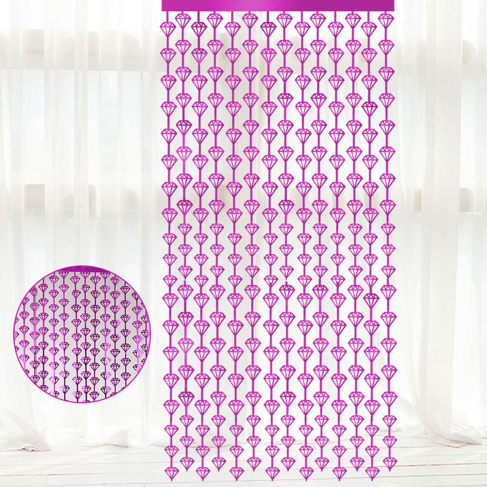 Eyecatching Meter 1x2 Party Decoration Curtain In Multiple Colors Ideal Celebrations For