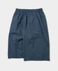 BLACK MOMENT [2Pack] Bermuda Wide Unisex Half Cotton Elastic Waist Shorts
