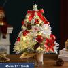 Christmas Decoration Desktop Christmas Tree Home 45CM60CM Ornament Mini Plush Tree Simulation Tree Package