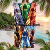 Ninja Fashion Beach Towel: Ideal for Summer Adventures Soft, absorbent and quick drying suitable for swimming and bathing