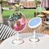Vintage Rotating Double-Sided Magnifying Makeup Mirror