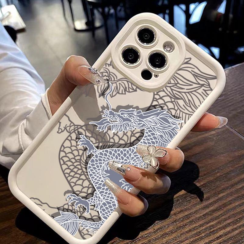 

Роскошный Чехол с Драконом Древнего Востока Для Samsung Galaxy A55 A54 A53 A52 A35 A34 A33 A25 A16 S25 Ultra S24 FE S23 Plus S22 S21 A52 (A52s 5G)&TPU