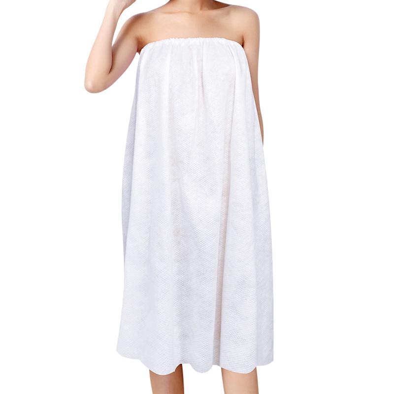 

1 шт. модная одноразовая нетканая банная юбка для парения халаты для салона спа отеля путешествия 1pcs