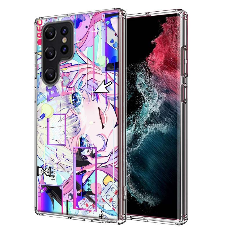 Needy Girl Streamer Overload Capa Phone Case For Samsung S26 Ultra S25 Edge Galaxy S23 S21 S20 S24 FE S22 S10 Plus Cover Clear T