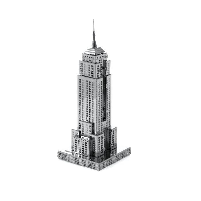 Metal Earth Fascinations Empire State Building and the Leaning Tower of Pisa Puzzle 3D En Métal
