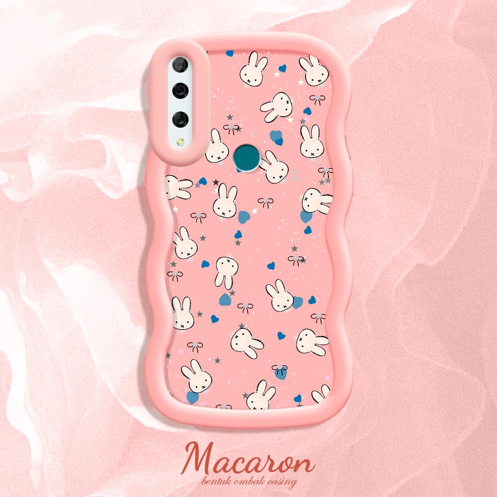 

Окрашенный узор Big Wave Edge Мягкий силиконовый материал Macaron чехол для телефона противоударный защитный резиновый чехол для iPhone Huawei Honor Infinix Tecno iPhone 16